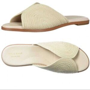 Cole Haan Ansley Slide Sandals in Jute Size 7 B